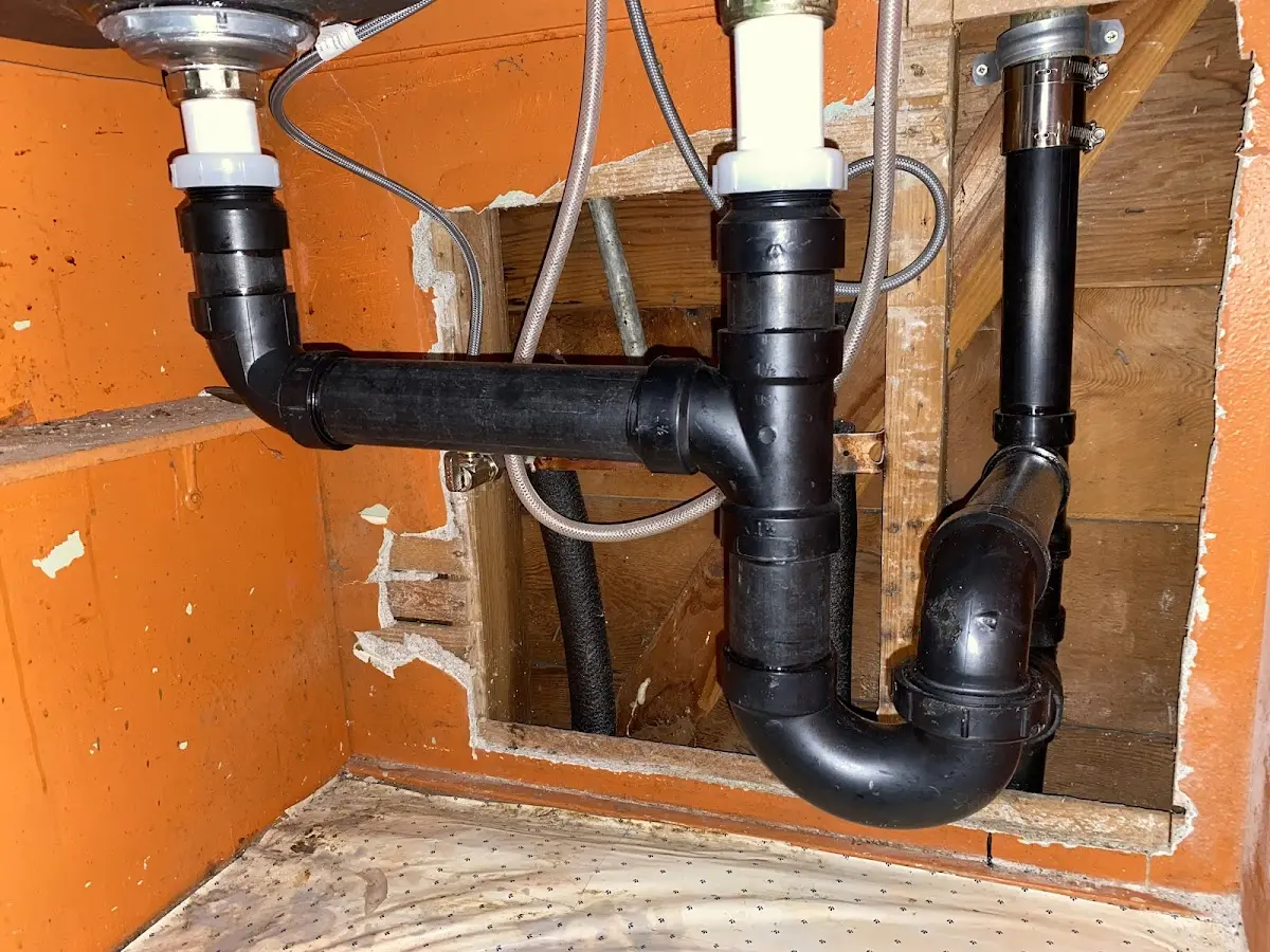 Professional Pipe Bursting equipment and tools on the job in Los Altos Hills